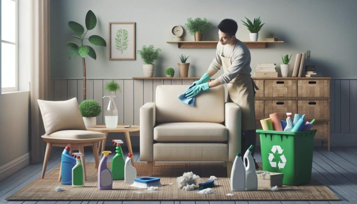 Eco-friendly upholstery cleaning