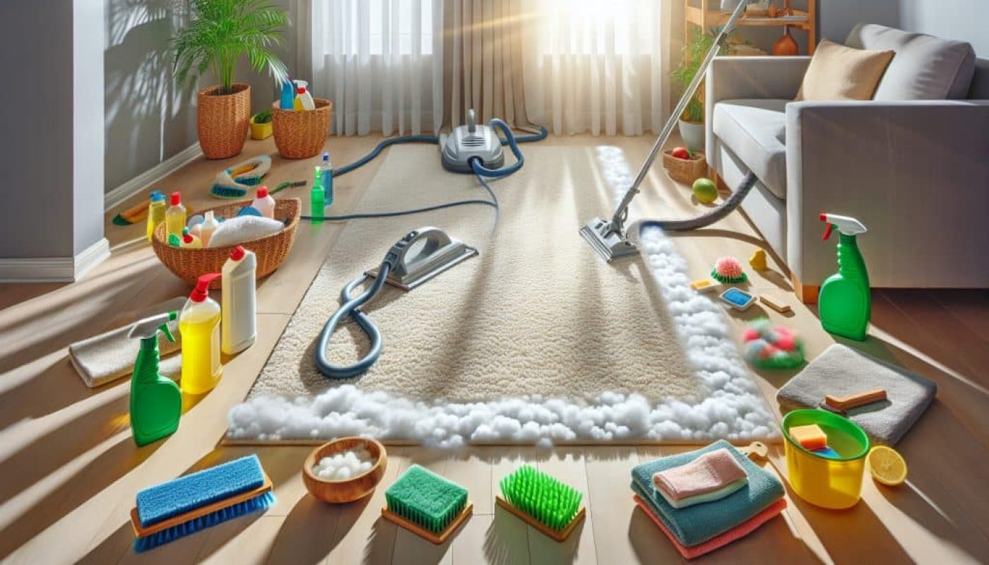 Carpet cleaning methods