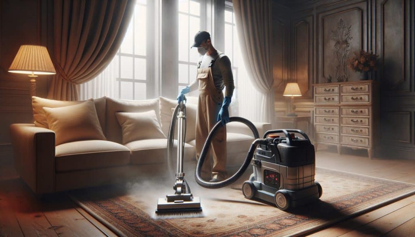 Upholstery cleaning machines